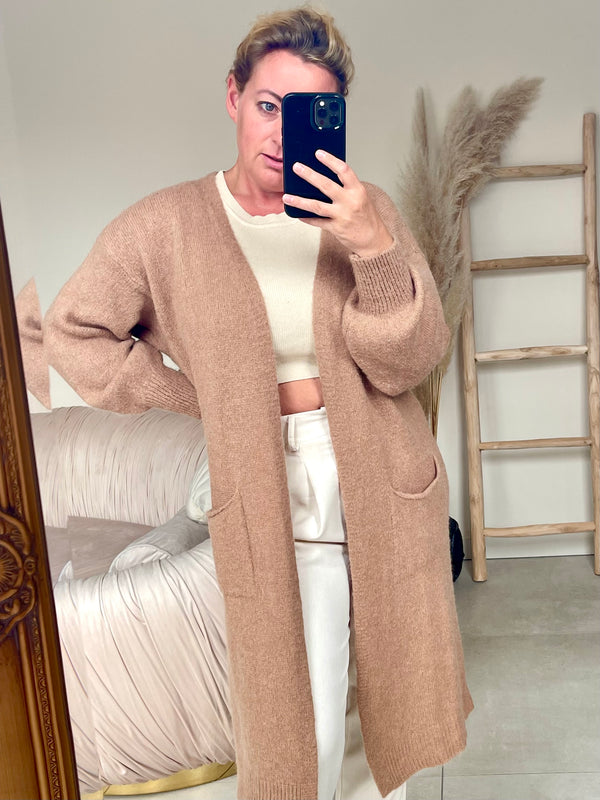 Cardigan Jasmin Brown