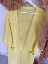 Cardigan Jasmin yellow