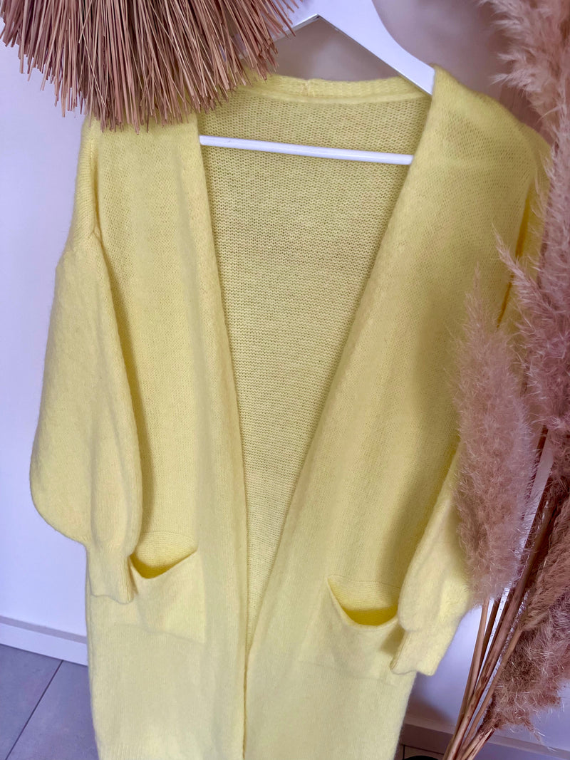 Cardigan Jasmin yellow