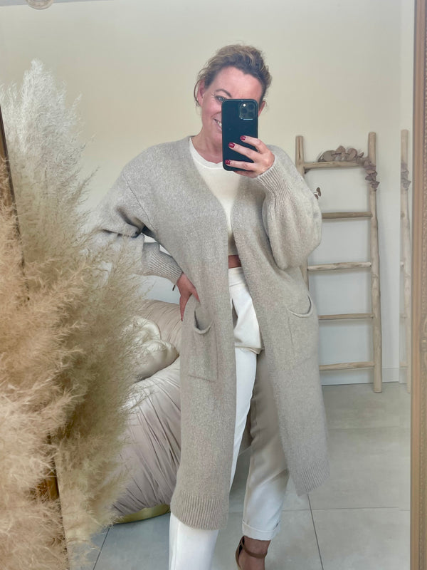 Cardigan Jasmin beige