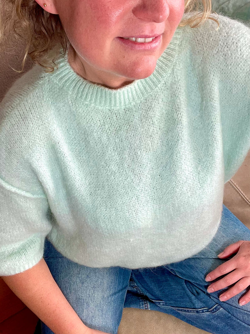 Pullover Mint shine