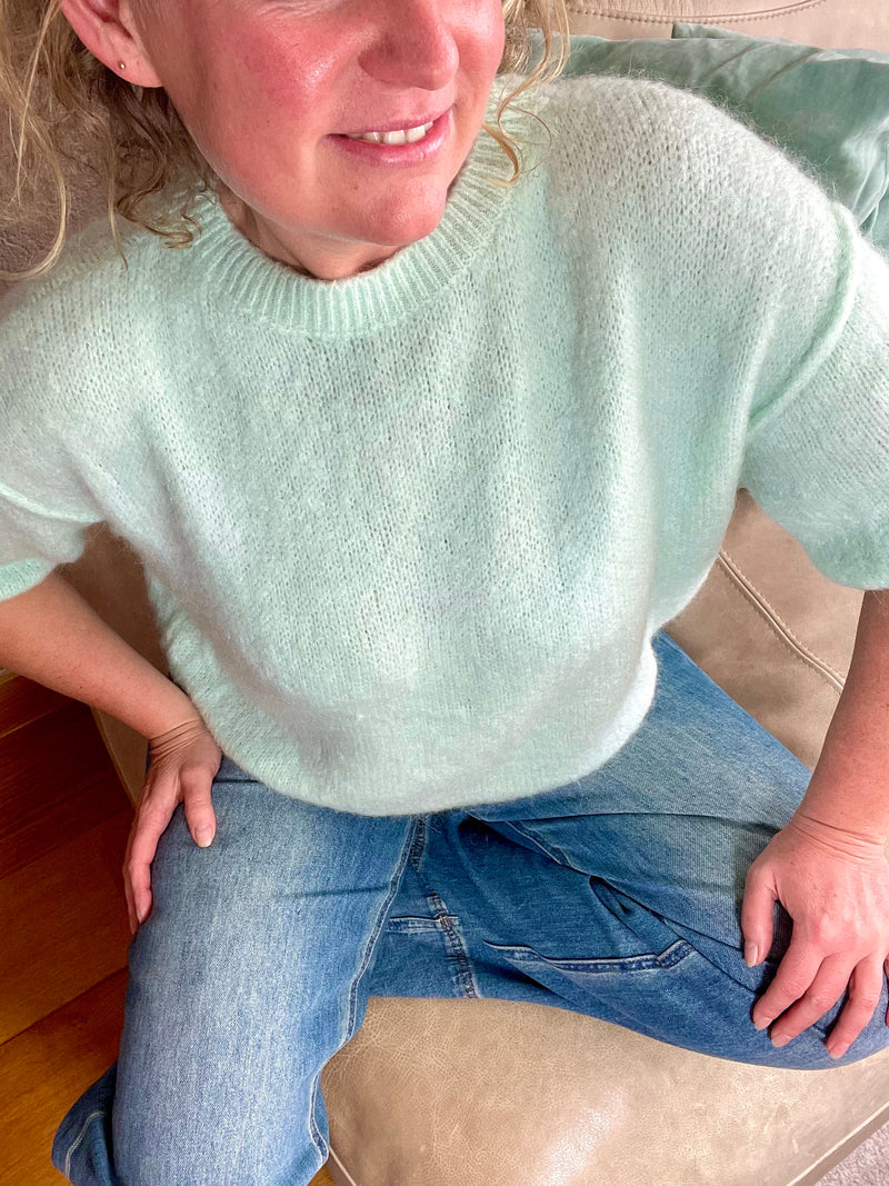 Pullover Mint shine