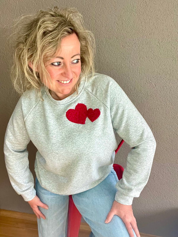 Pullover-Herzen