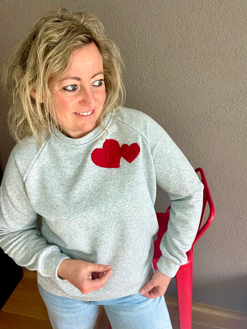 Pullover-Herzen