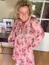 Dress rose flowers