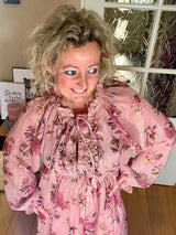 Dress rose flowers
