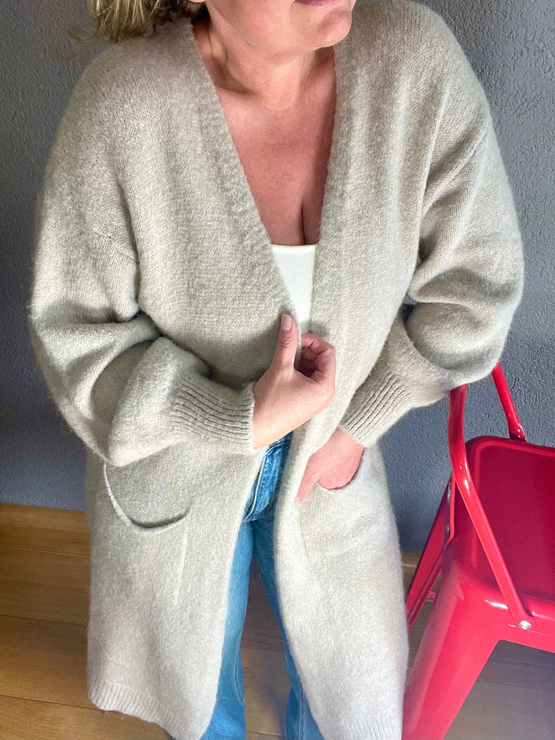 Cardigan beige