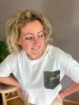 T-Shirt sequin Pocket