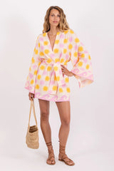 Cady Short dress Praia Print