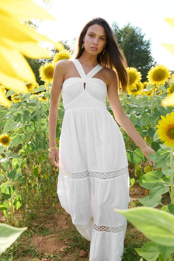 Piti Cuiti Sicilia Blanco holder dress