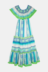 Piti Cuiti Frida dress Aqua