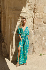 Piti Cuiti Bora Bora Kimono Aqua