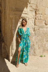 Piti Cuiti Bora Bora Kimono Aqua