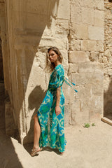 Piti Cuiti Bora Bora Kimono Aqua