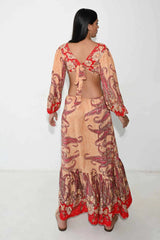 Piti Cuiti Oasis Dress Orange