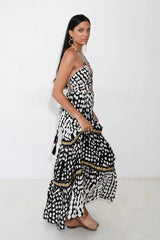 Piti Cuiti Vianca Long dress black