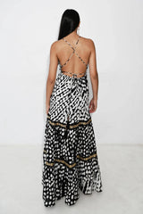 Piti Cuiti Vianca Long dress black
