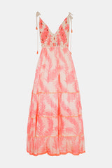 Piti Cuiti Nilo rosa Dress Long
